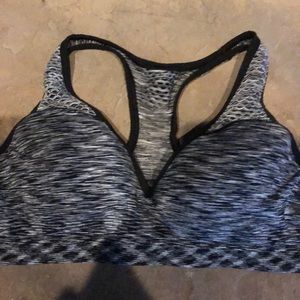 Pink Padded Sports Bra